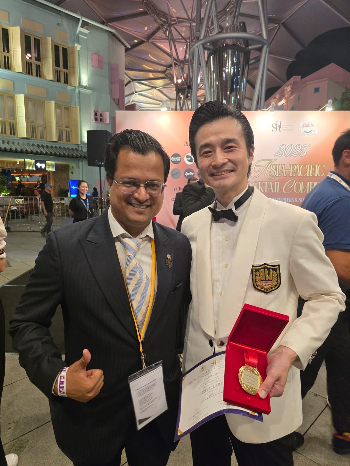 Photograph from Asia Pacific Cocktail Competition