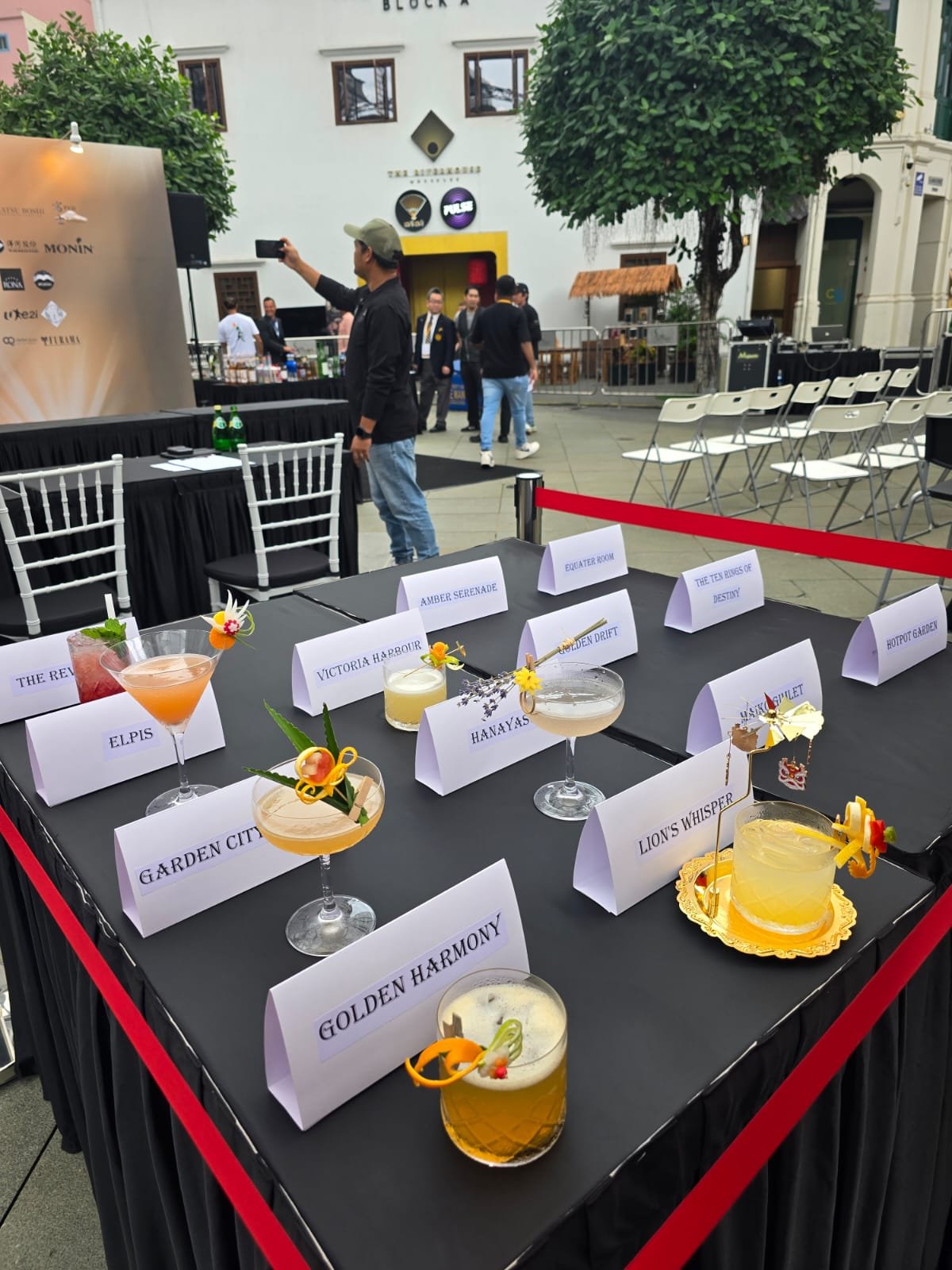 Photograph from Asia Pacific Cocktail Competition